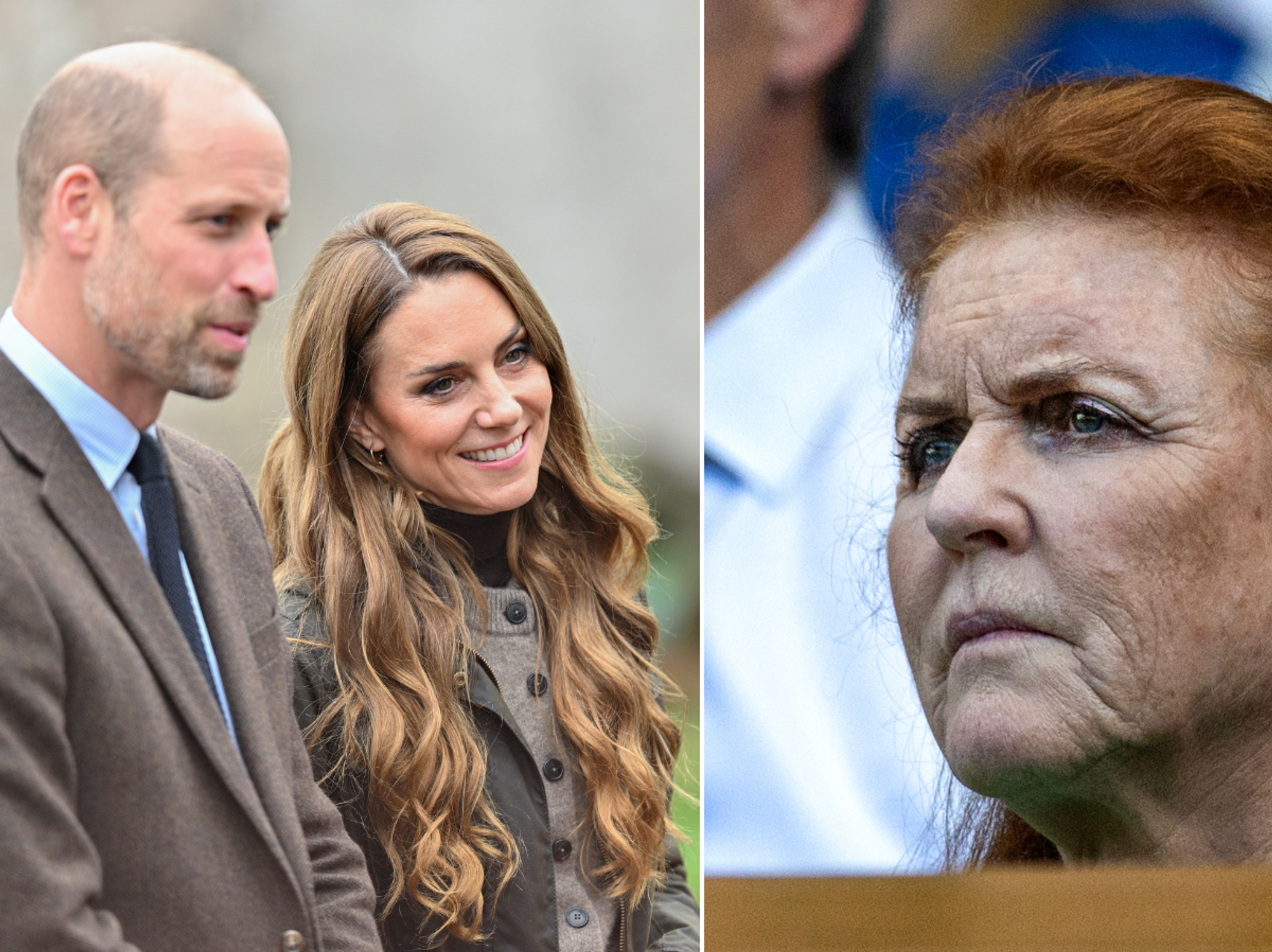 Prince William, Princess Kate, Sarah Ferguson