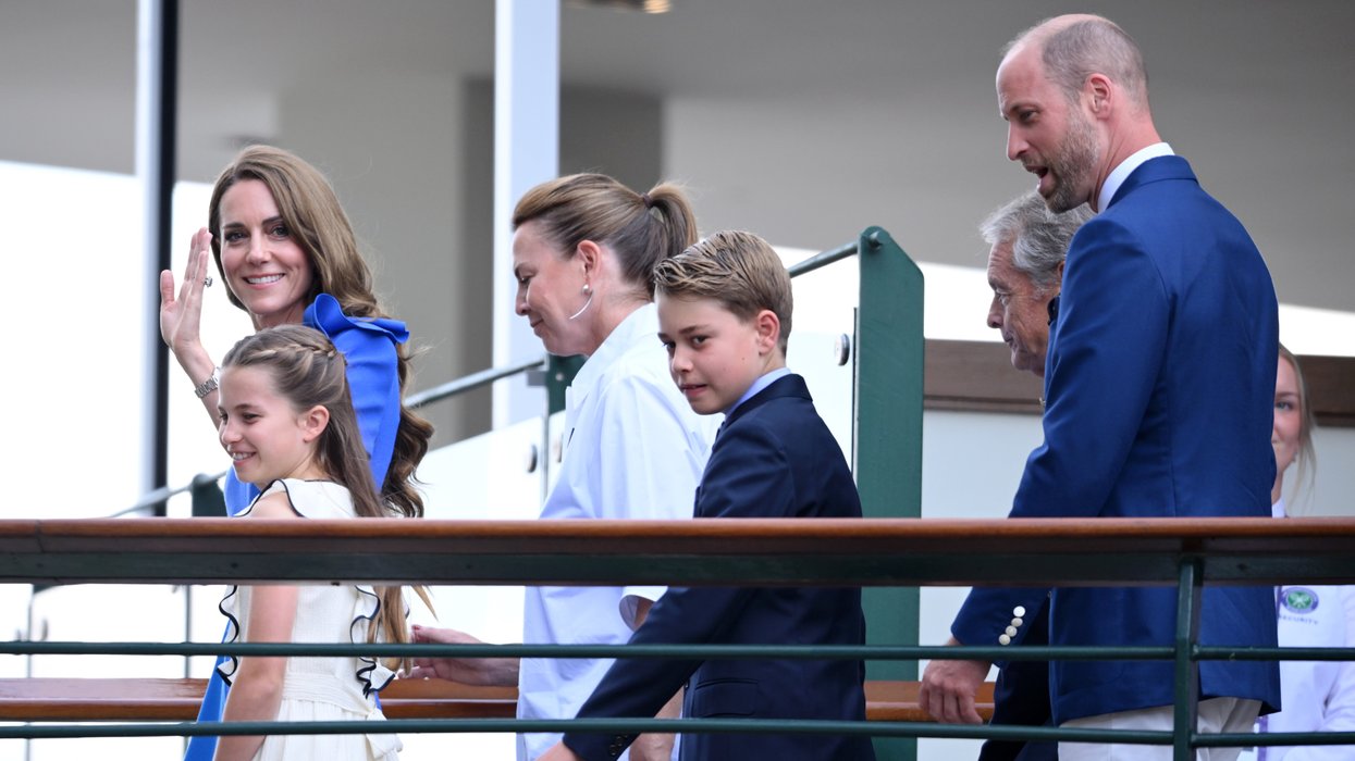 Prince William, Princess of Wales, Prince George. Princess Charlotte