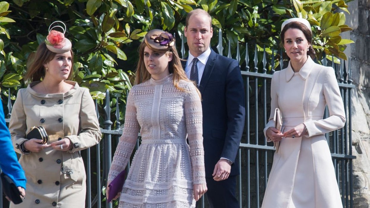 Prince William, Princess of Wales, Princess Beatrice, Princess Eugenie