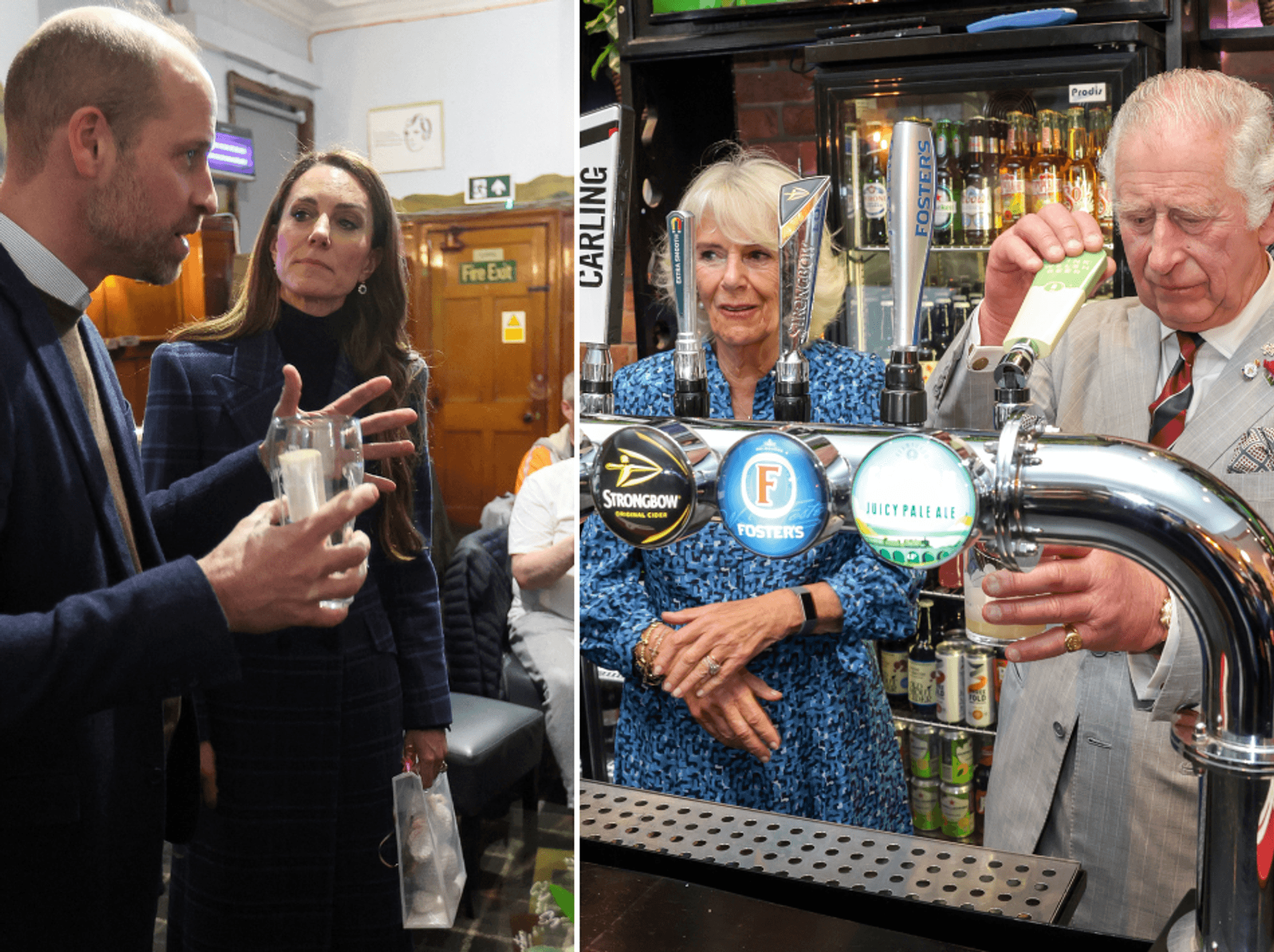 Prince William, Princess of Wales, Queen Camilla and King Charles