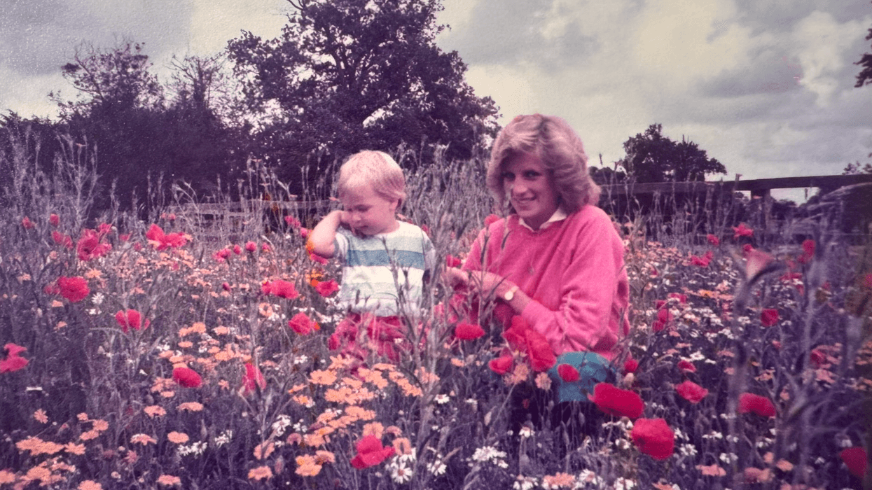 Prince William releases never before seen image of Princess Diana for Mother's Day