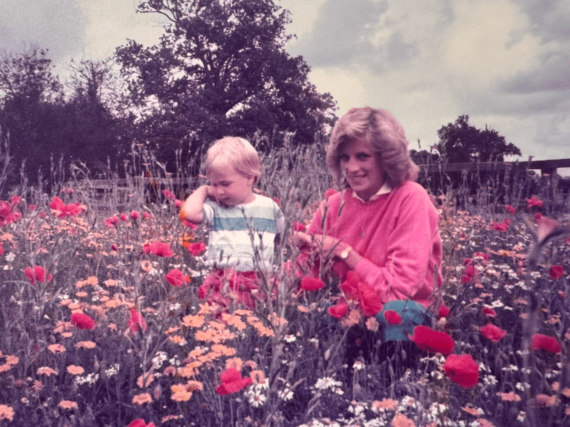 Prince William releases never before seen image of Princess Diana for Mother's Day