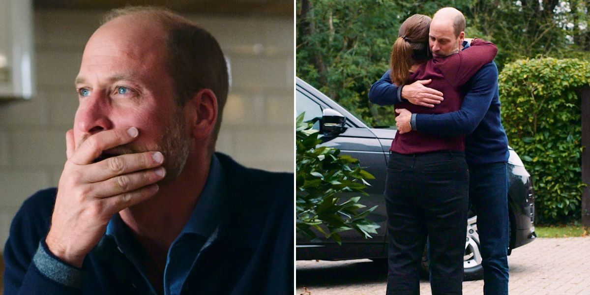 Prince William fights back tears during emotional conversation in hard hitting new film Prince William fights back tears during emotional conversation in hard hitting new film