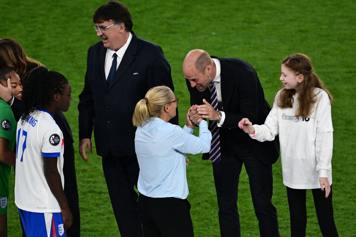 Prince William, Sarina Wiegman