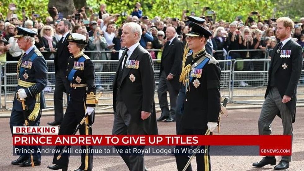 Prince William 'saw Andrew as a real pariah', says expert after royal surrenders title