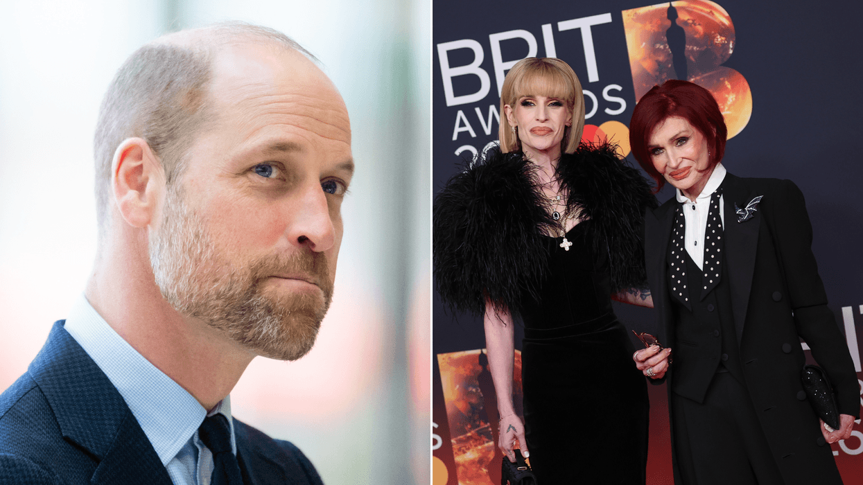 Prince William, Sharon Osbourne, Kelly Osbourne