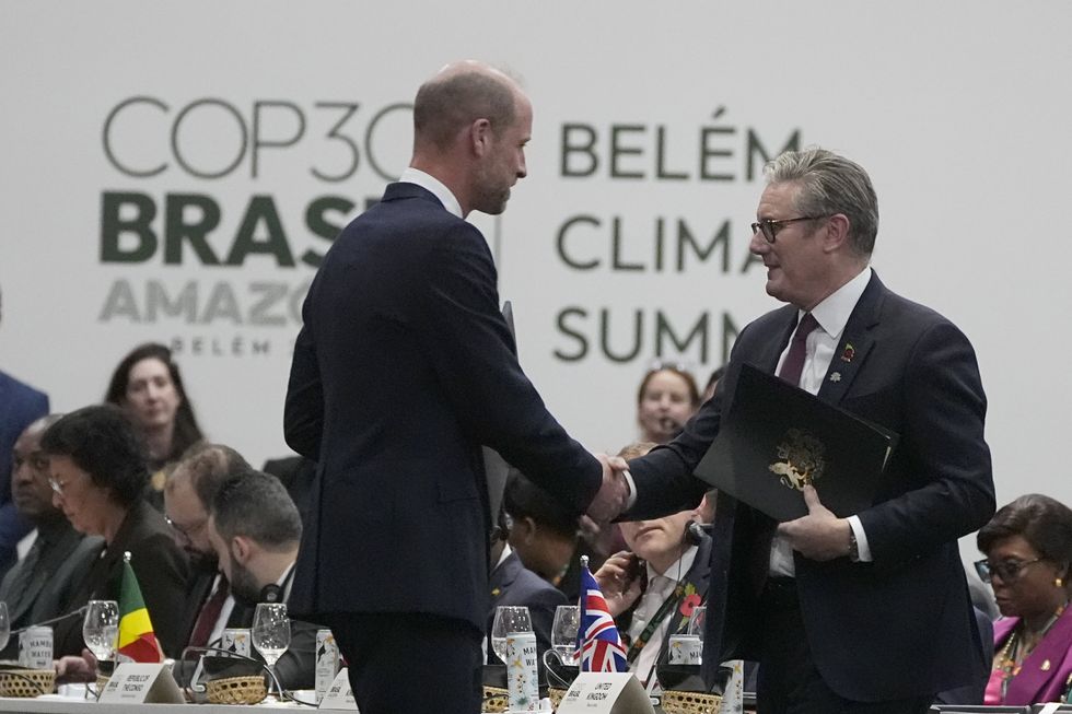 Prince William, Sir Keir Starmer