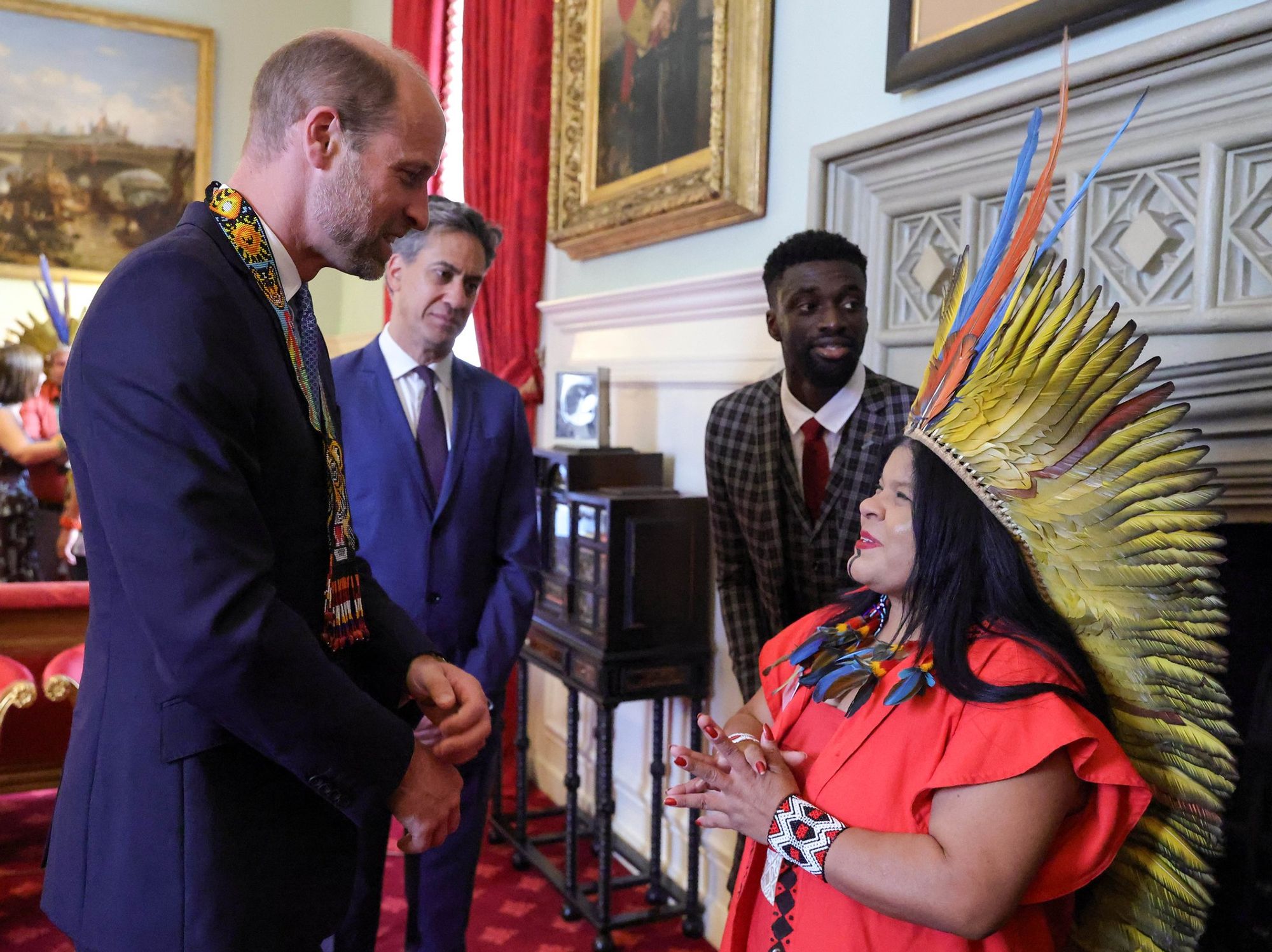 Prince William, Sonia Guajajara, Ed Miliband