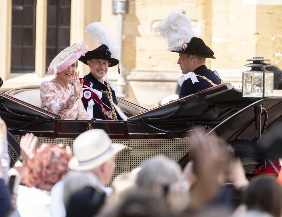 Prince William, Sophie, Edward