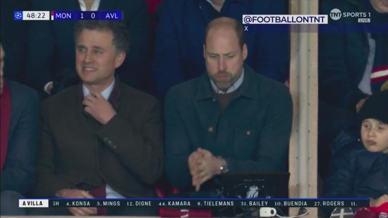 Prince William meets Football legends as he praises unexpected Premier League team