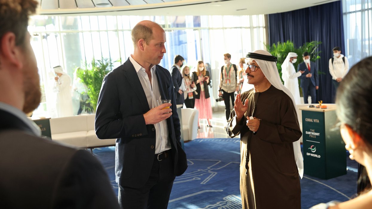 Prince William, Sultan Ahmed bin Sulayem