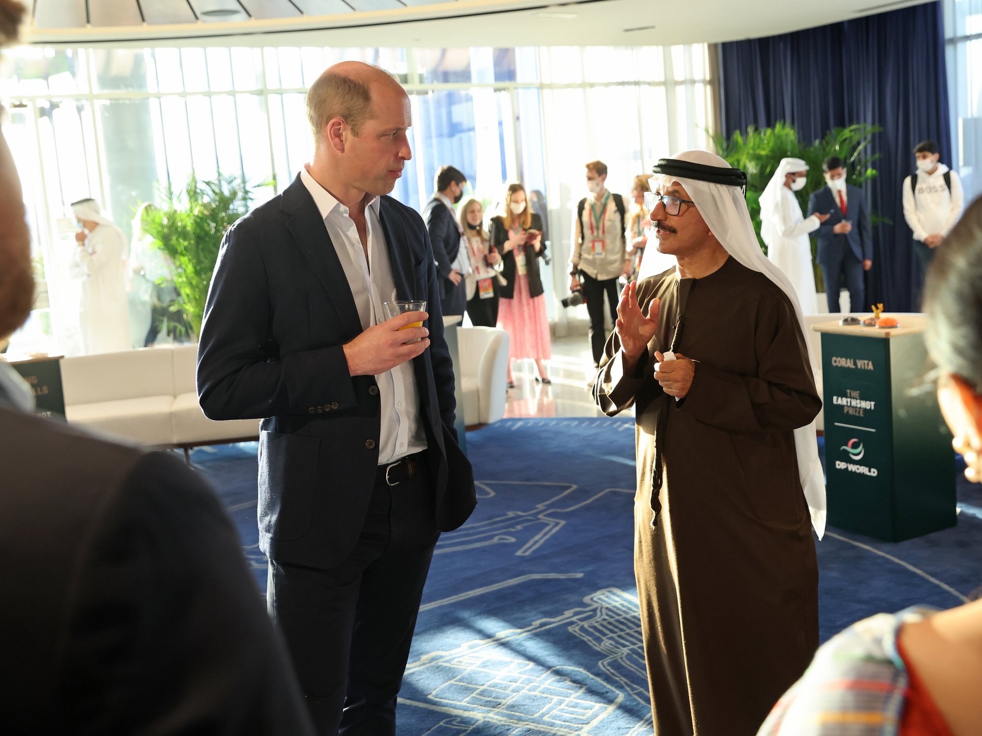 Prince William, Sultan Ahmed bin Sulayem