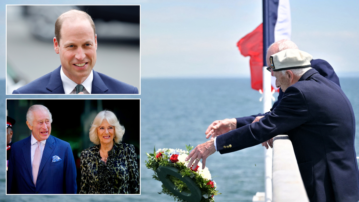 Prince William/The King and Queen/Veterans at Portsmouth ahead of the 80th anniversary