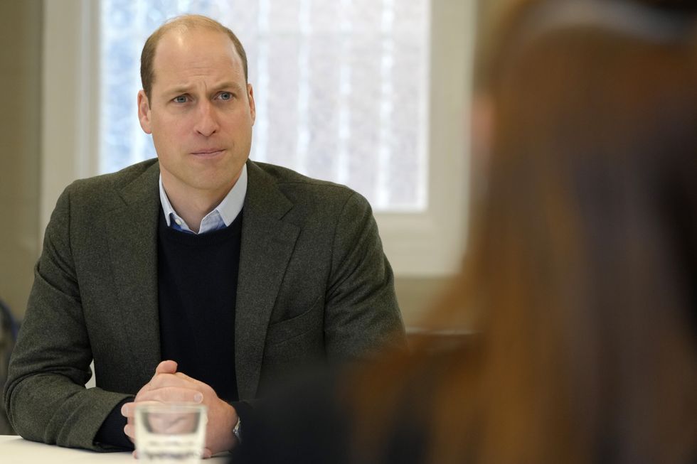 Prince William visited Depaul UK in London