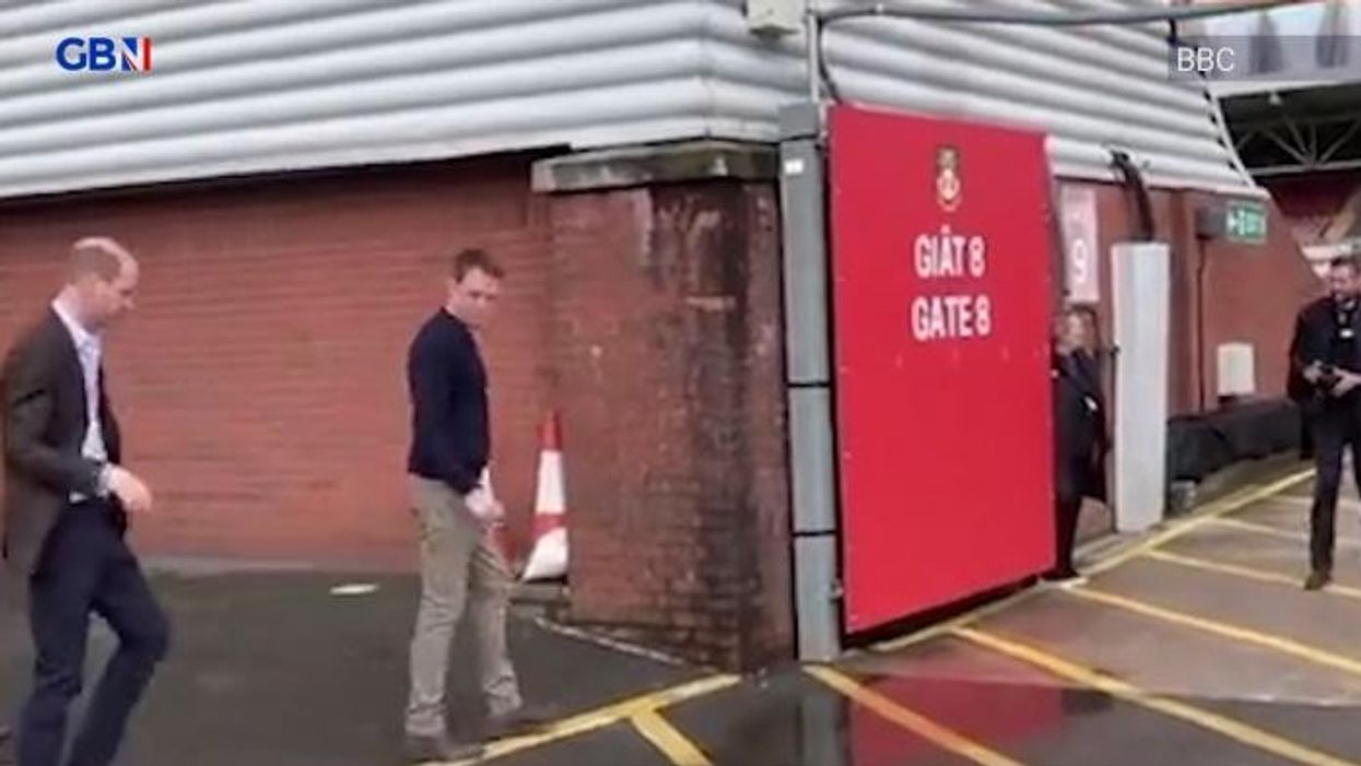 Prince William asked about Princess Kate's health during royal engagement