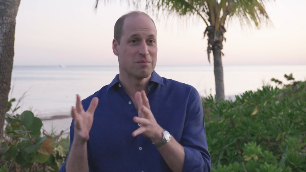 Prince William visits Coral Vita in the Bahamas