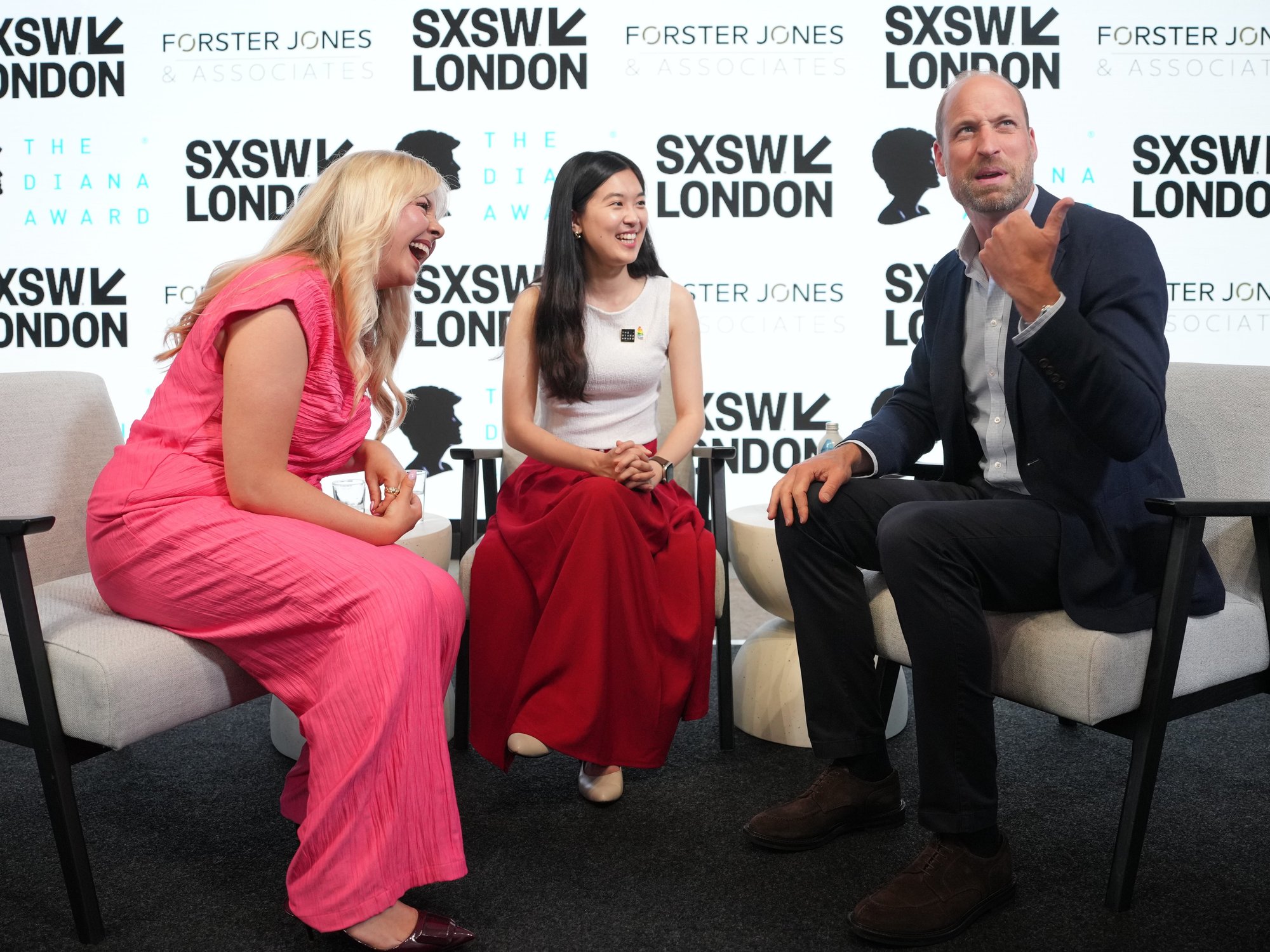 Prince William, Vivi Lin, Sophie Pender