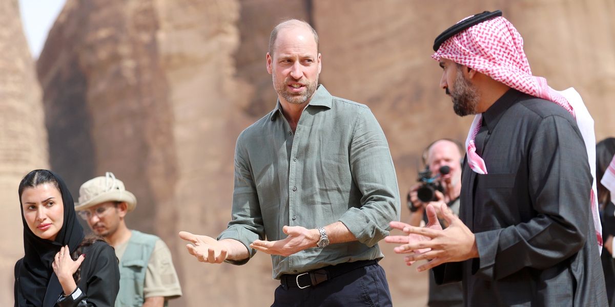 Prince William attends Wildlife reserve on final day of crucial Saudi Arabian tour Prince William attends Wildlife reserve on final day of crucial Saudi Arabian tour