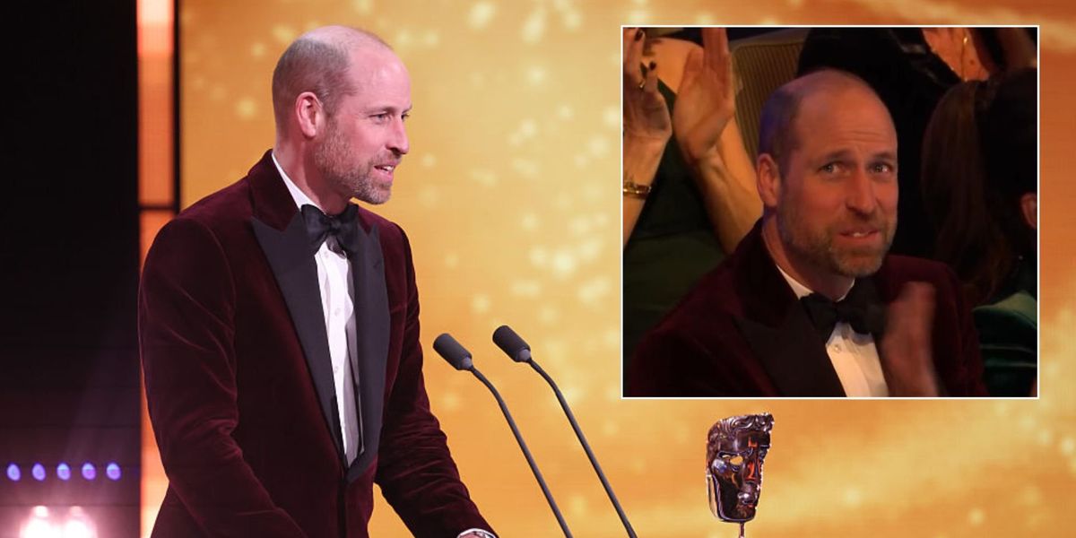 Prince William almost in tears as royal takes to the stage at Baftas Prince William almost in tears as royal takes to the stage at Baftas