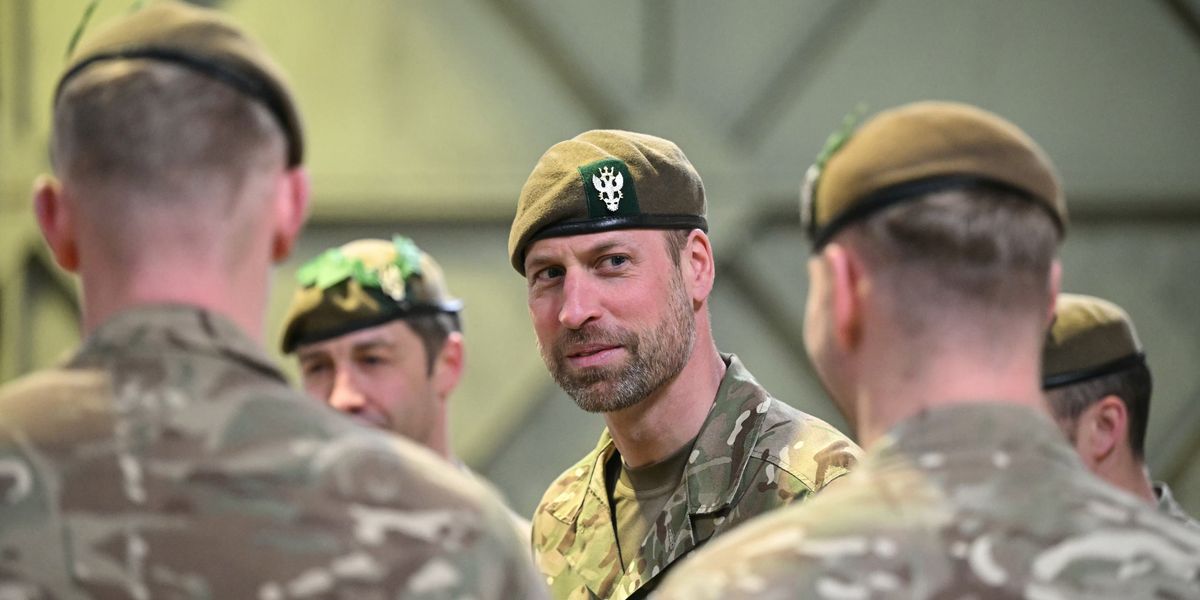 Prince William warns of style change as he meets army troops Prince William warns of style change as he meets army troops