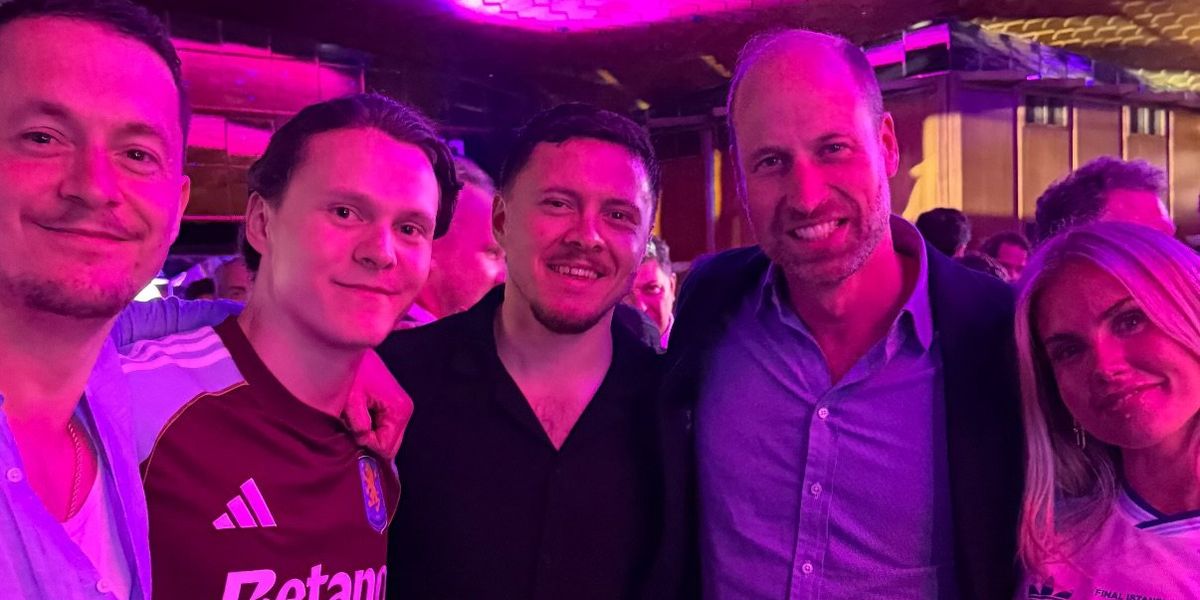 Prince William spotted letting his hair down at Aston Villa afterparty in Istanbul Prince William spotted letting his hair down at Aston Villa afterparty in Istanbul