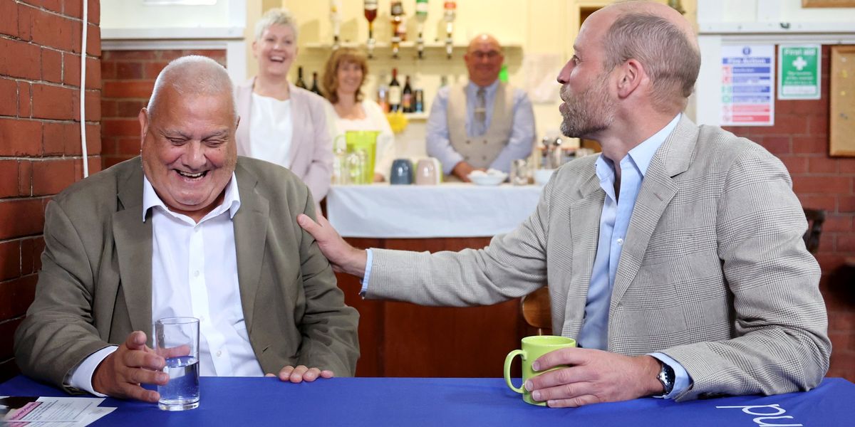 Prince William rushes to comfort visibly emotional man during royal engagement: ‘Take your time’ Prince William rushes to comfort visibly emotional man during royal engagement: ‘Take your time’