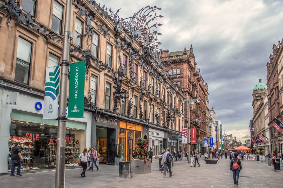 Princes Square is a shopping centre on Buchanan Street in central Glasgow, Scotland