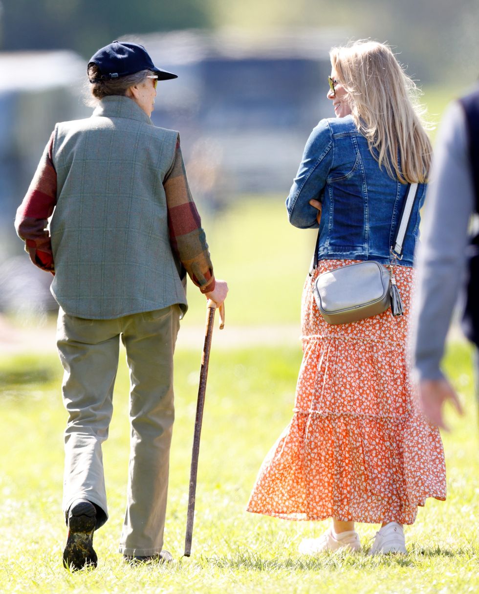 Princess Anne and Autumn Phillips