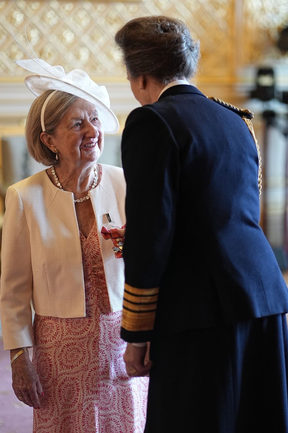 Princess Anne and Dr Anita White