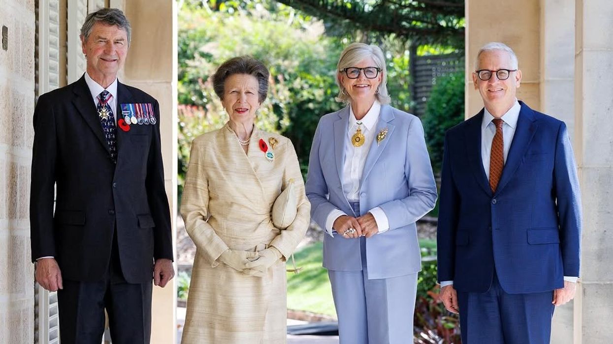 Princess Anne and husband Sir Timothy Laurence