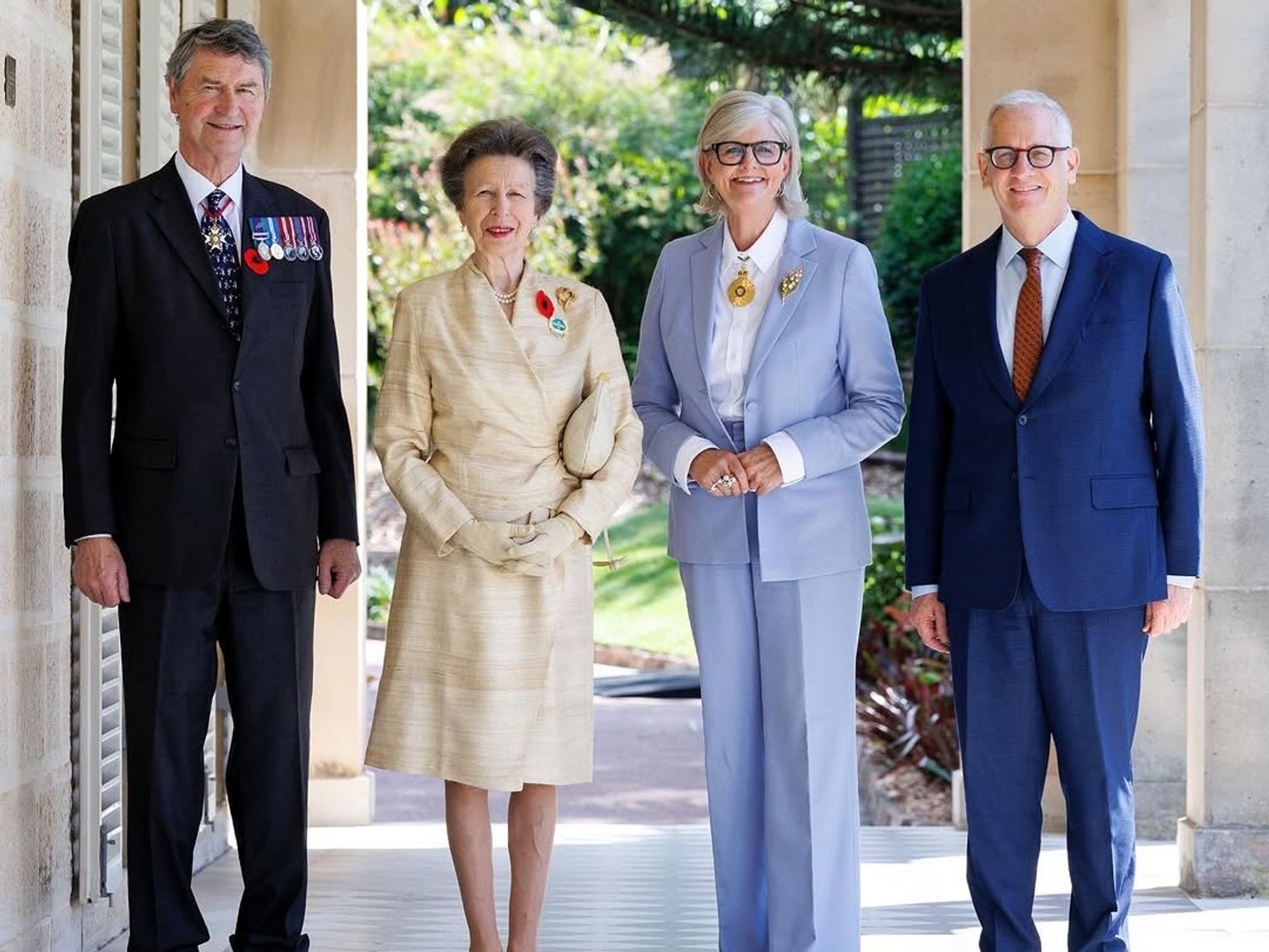 Princess Anne and husband Sir Timothy Laurence