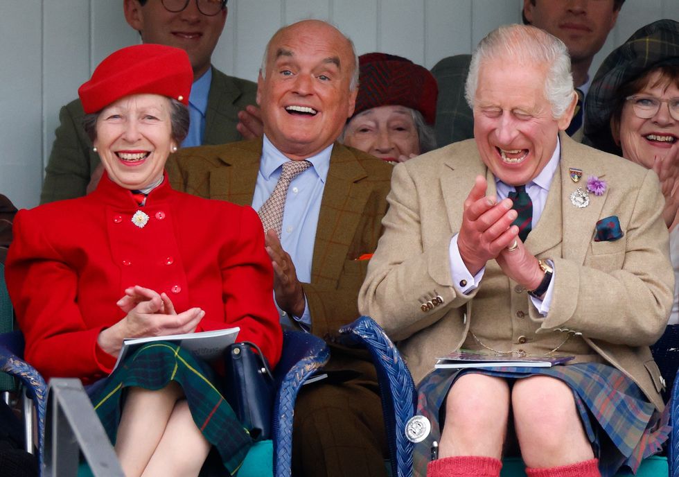 Princess Anne and King Charles