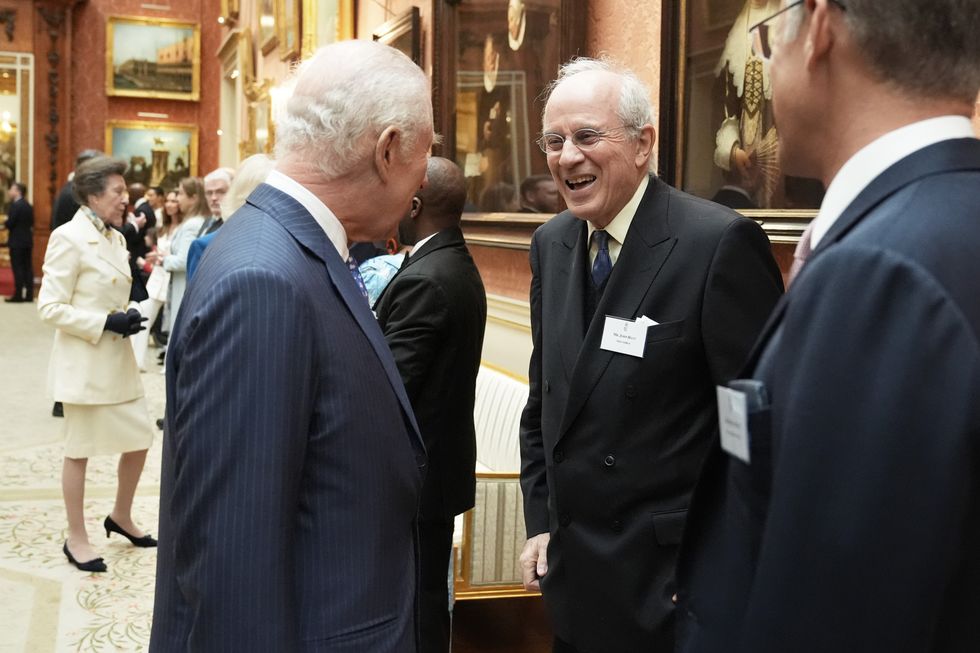 Princess Anne and King Charles