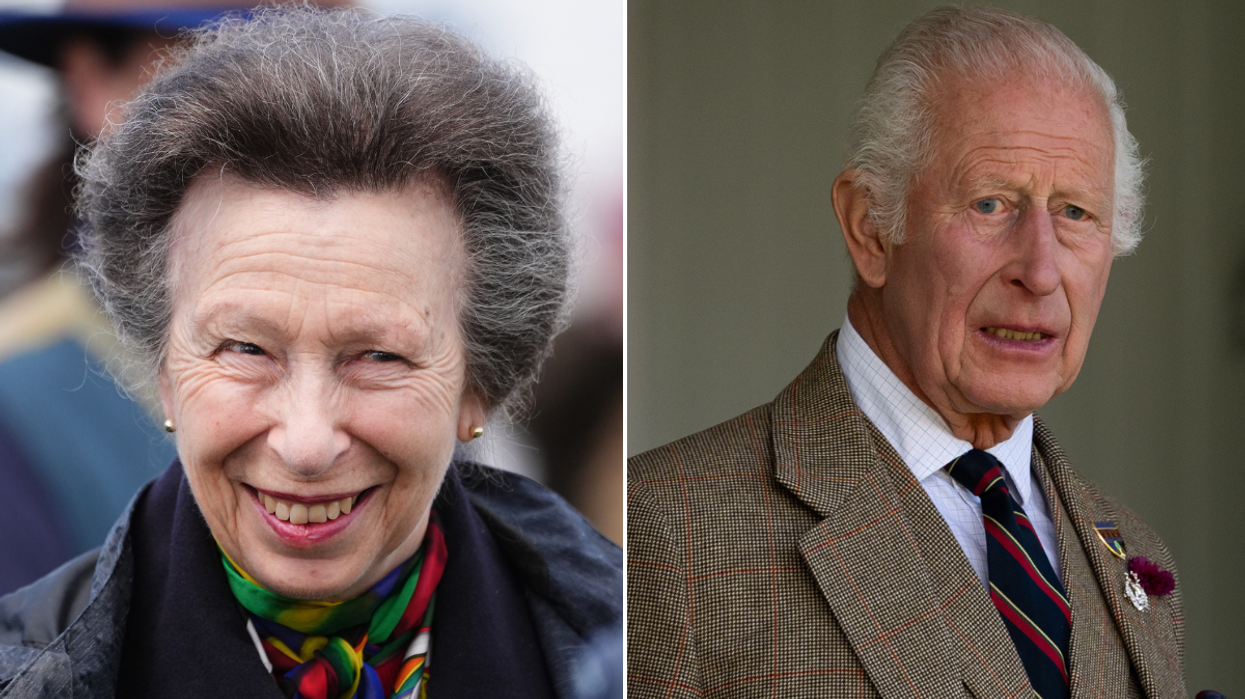 Princess Anne and King Charles