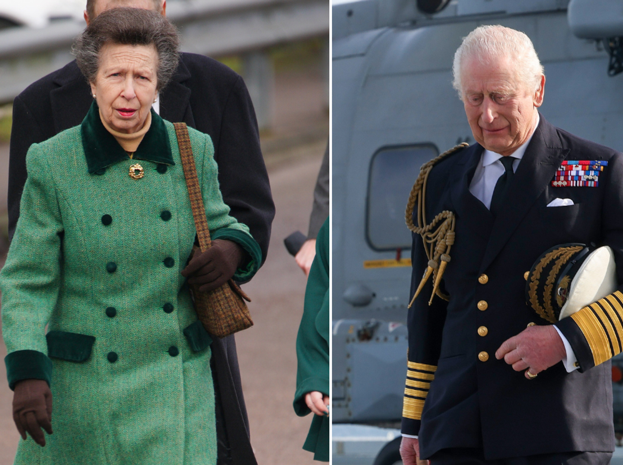 Princess Anne and King Charles