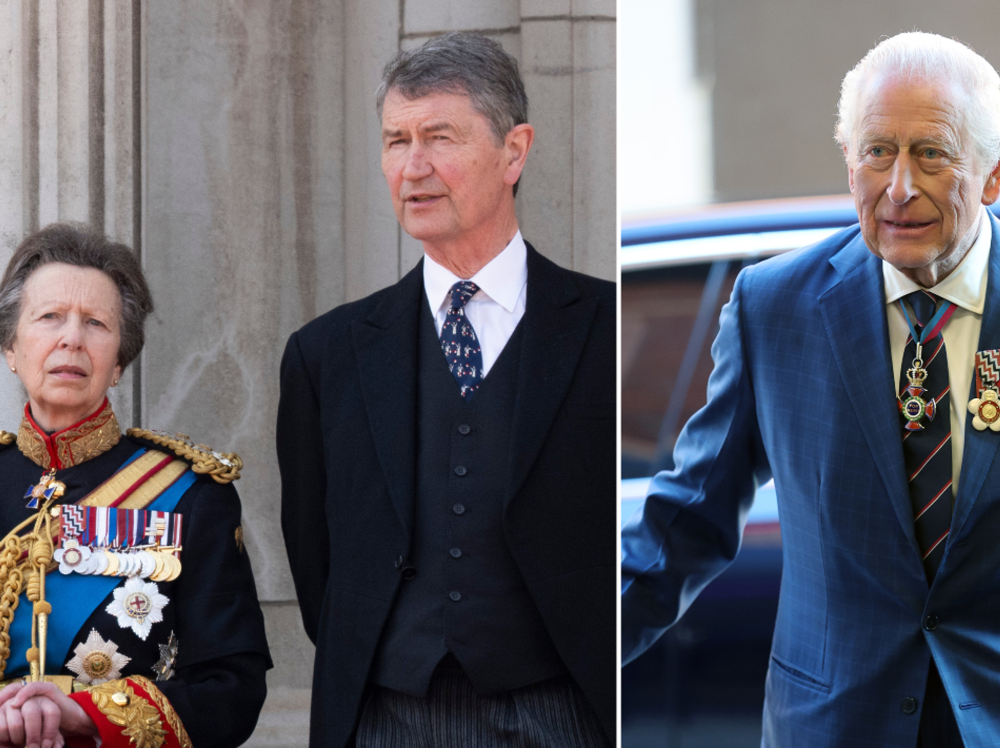 Princess Anne and King Charles