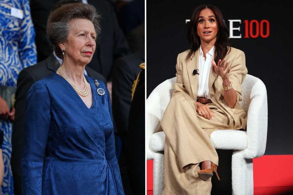 Princess Anne and Meghan Markle