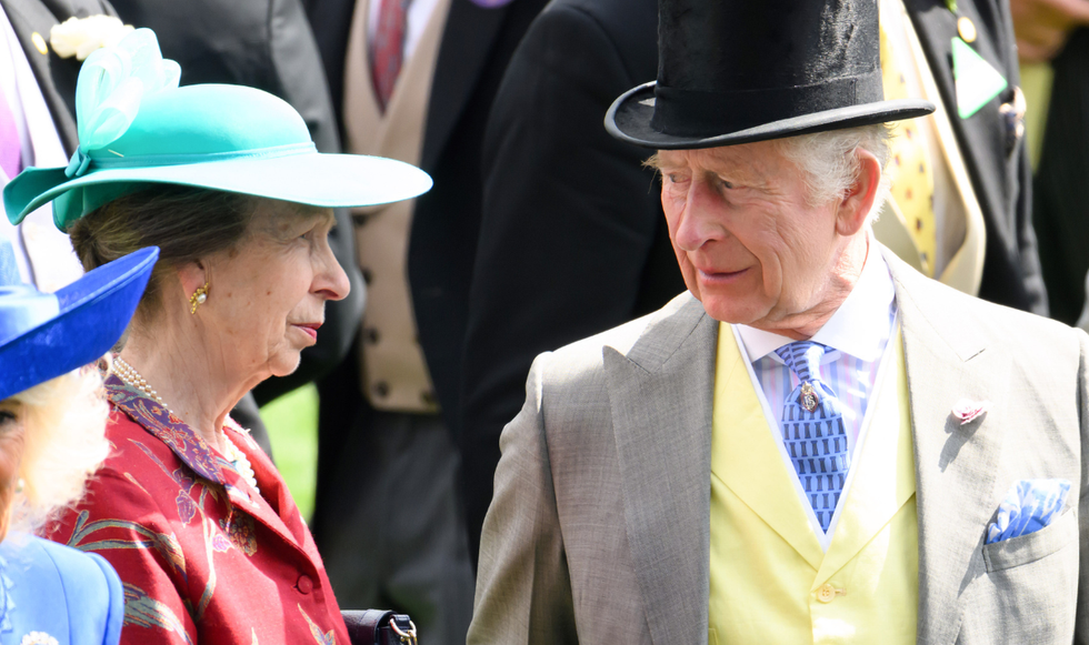 Princess Anne and Mike Tindall