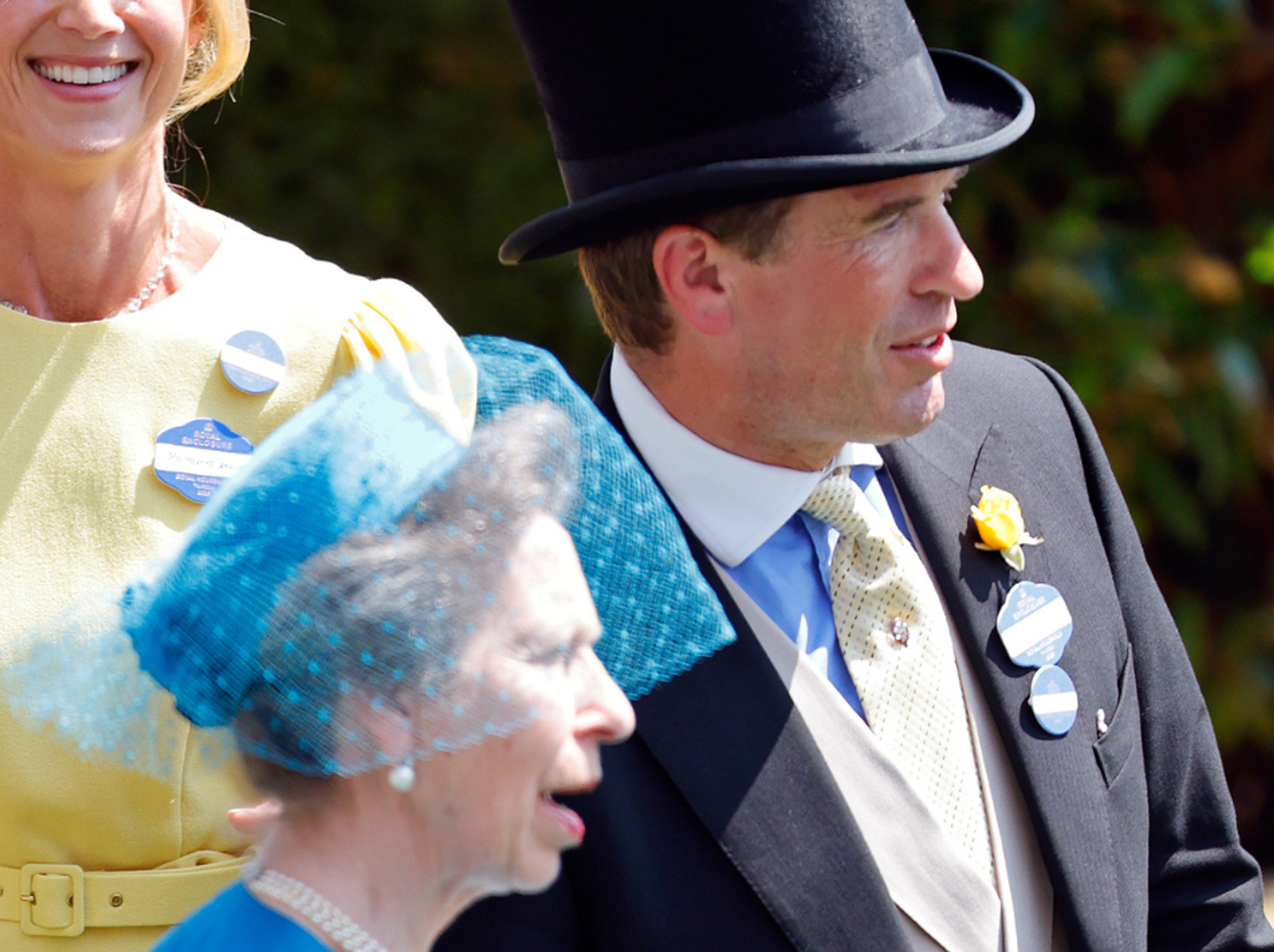 Princess Anne and Peter Phillips