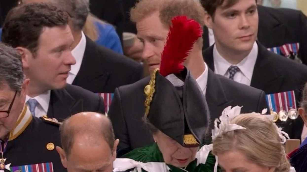 Princess Anne and Prince Harry