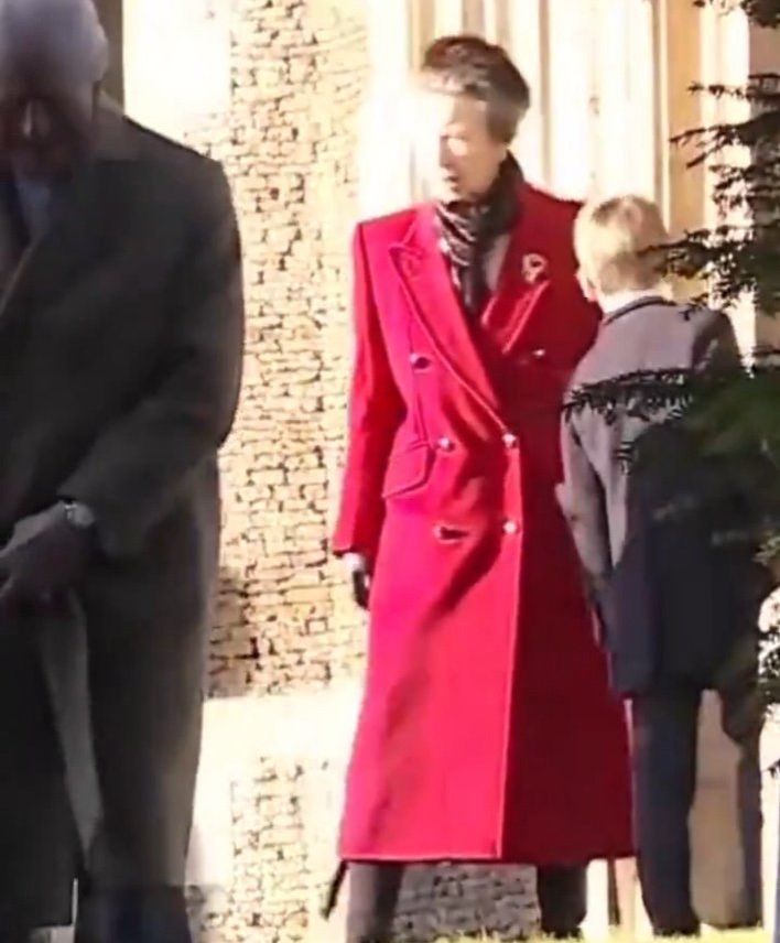 Princess Anne and Prince Louis