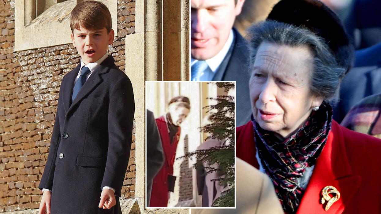 Princess Anne and Prince Louis