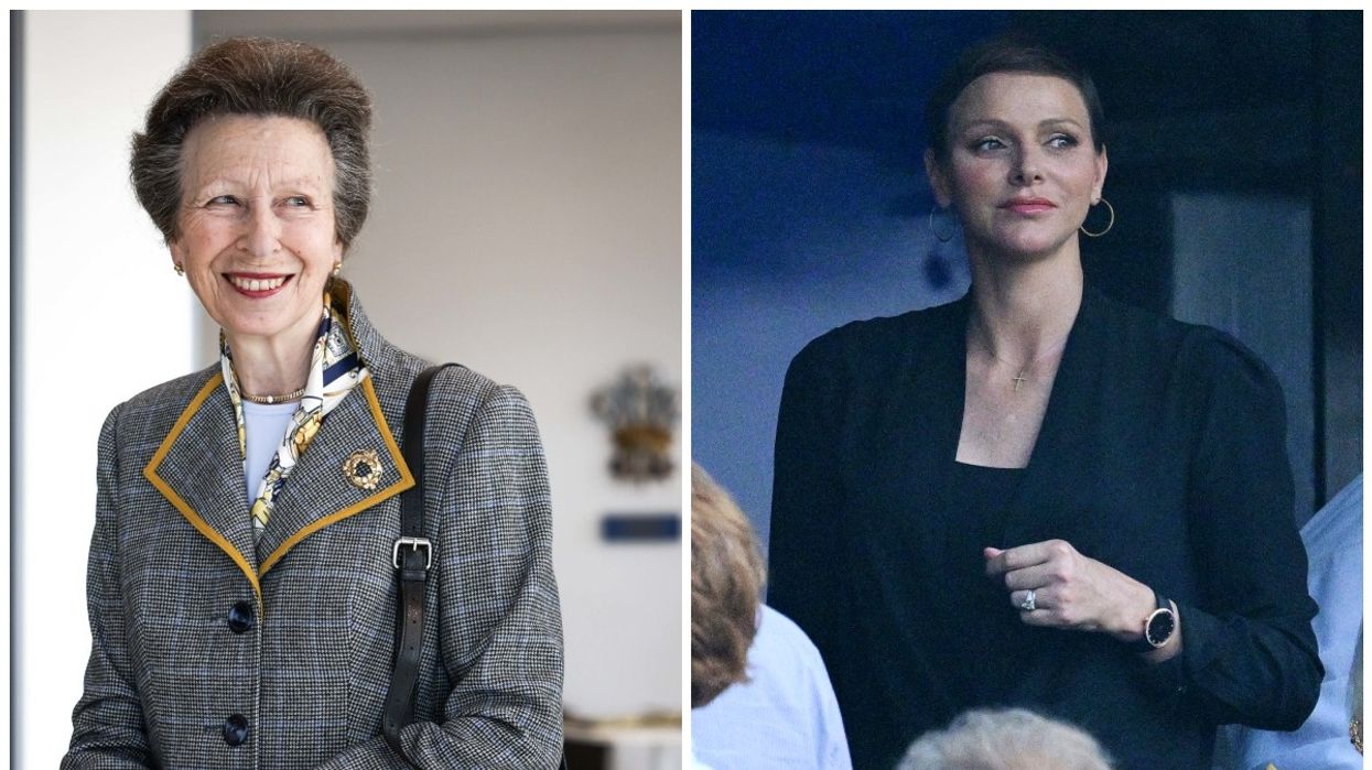 Princess Anne and Princess Charlene
