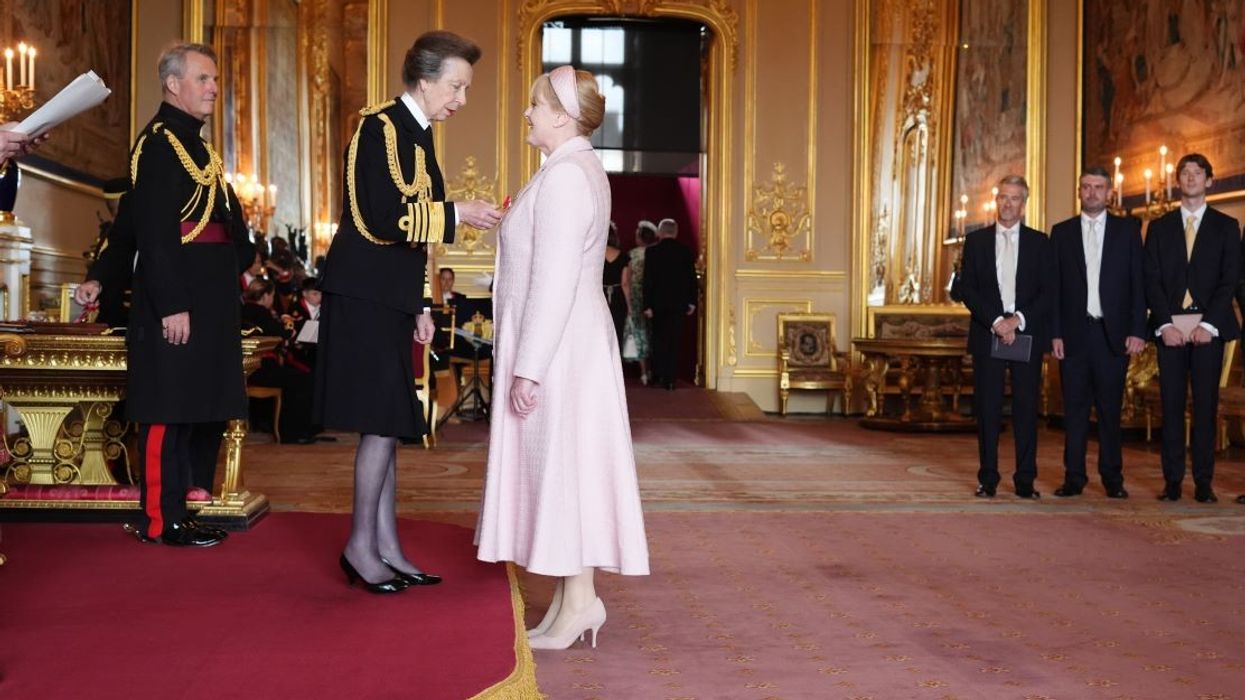 Princess Anne and Sarah Lancashire