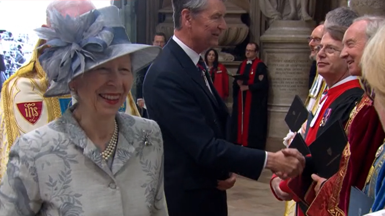 Princess Anne and Sir Tim Laurence