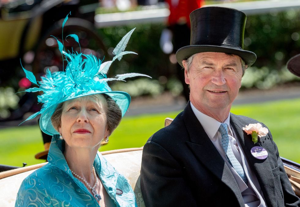 Princess Anne and Sir Timothy Laurence