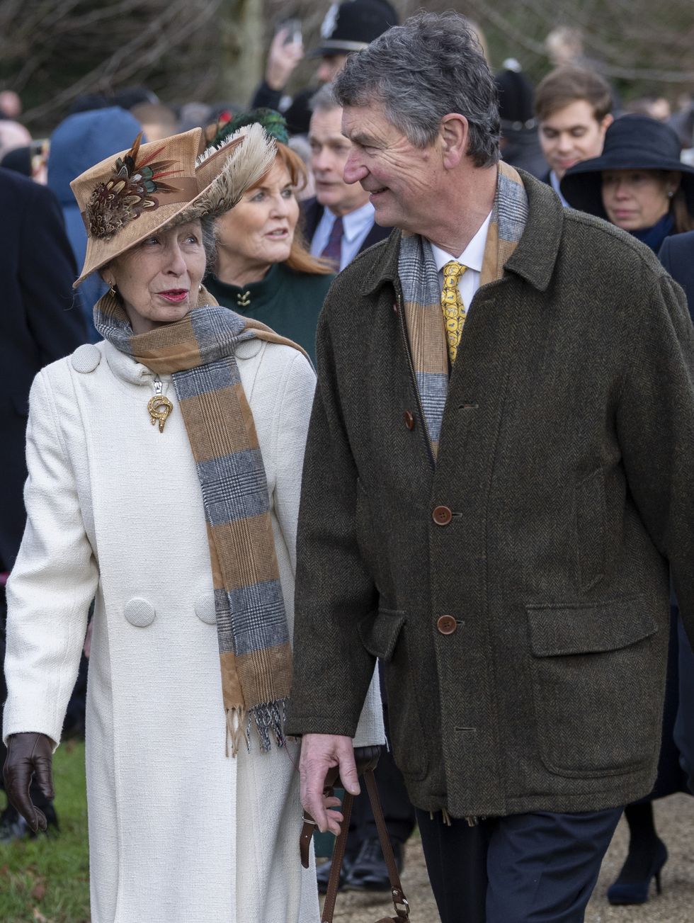 Princess Anne and Sir Timothy Lawrence