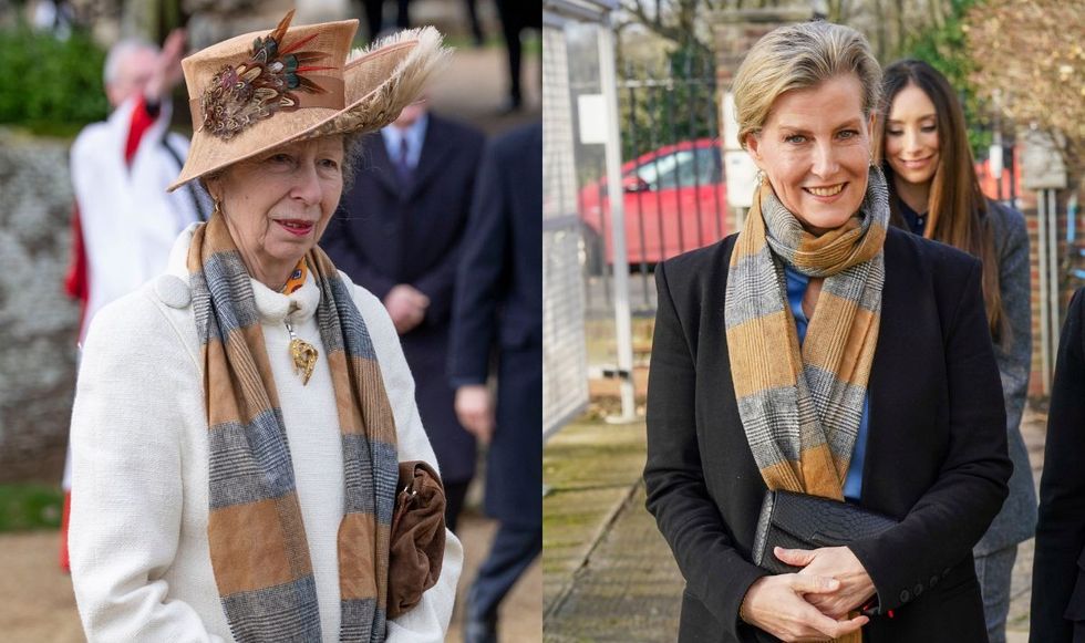 Princess Anne and the Duchess of Edinburgh