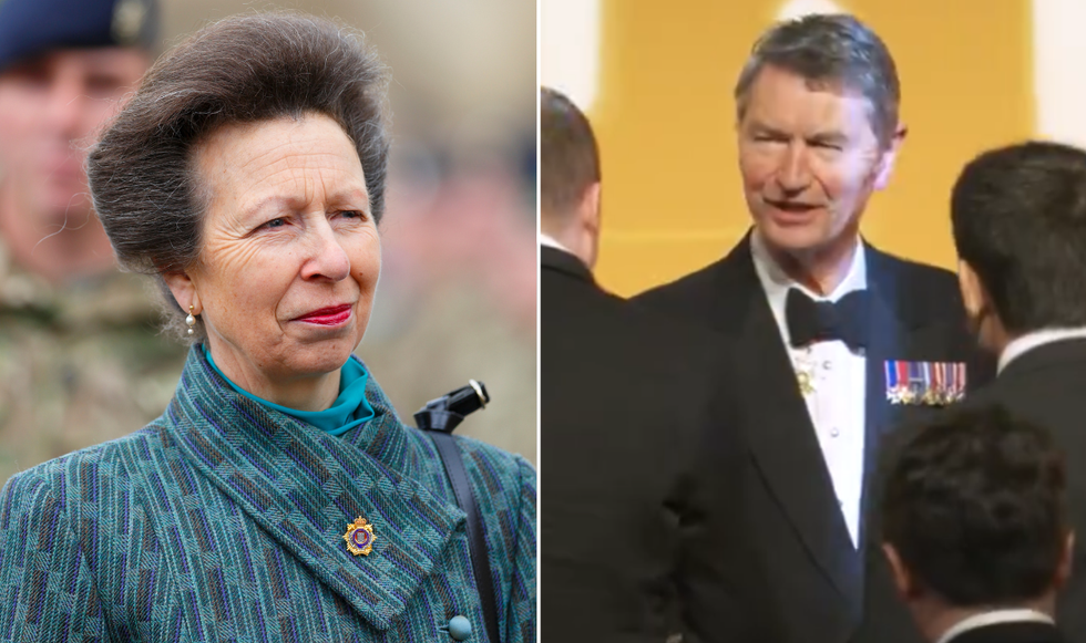 Princess Anne and Timothy Laurence