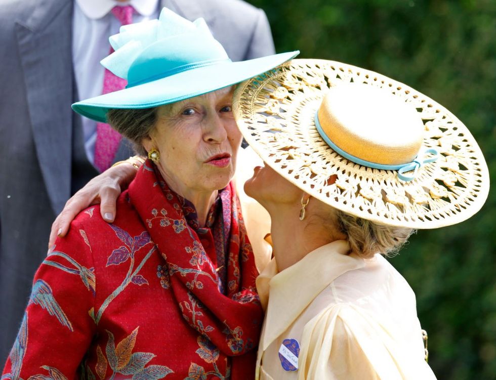 Princess Anne and Zara Tindall